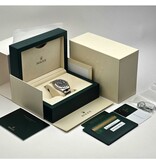 Rolex Datejust 41 NEW ROLEX SERVICE - 2017 B+P | steel - white gold black fluted Oyster