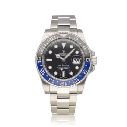 GMT-Master II 40 - 2013 box + papers | Batman steel black Oyster