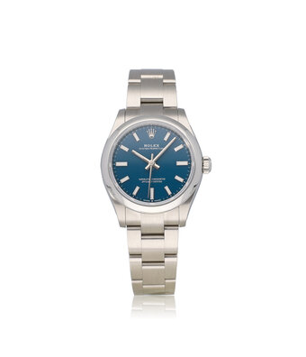 Rolex Oyster Perpetual 31 2026 box + papers | steel domed med - flat blue