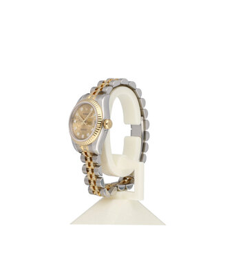 Rolex Lady-Datejust 26 - 2015 + papers | steel - gold champagne diamond Jubilee - computer