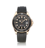 Rolex Yacht-master 37 2017 box + papers | rose gold medium - midsize Oysterflex / rubber