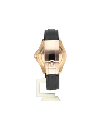 Rolex Yacht-master 37 2017 box + papers | rose gold medium - midsize Oysterflex / rubber