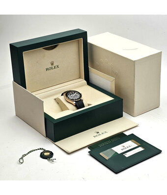Rolex Yacht-master 37 2017 box + papers | rose gold medium - midsize Oysterflex / rubber