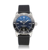 Breitling Superocean Heritage Automatic 42 NEW BREITLING SERVICE - 2023 B+P | black rubber