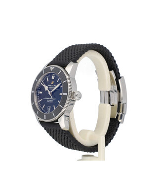 Breitling Superocean Heritage Automatic 42 NEW BREITLING SERVICE - 2023 B+P | black rubber