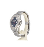 Rolex Yacht-master 40 NEW ROLEX SERVICE - 2022 B+P | steel blue - platinum Oyster