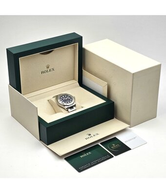 Rolex Yacht-master 40 NEW ROLEX SERVICE - 2022 B+P | steel blue - platinum Oyster