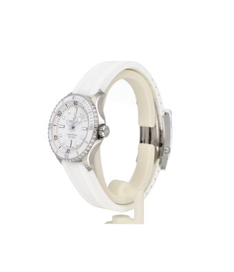 Breitling Superocean Automatic 36 NEW - UNWORN - 2026 B+P | steel white rubber