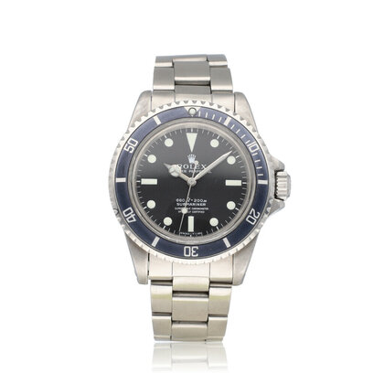 Submariner No Date 40 matte - feet first 1970 box + papers | ROLEX SERVICED