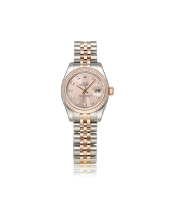 Rolex Lady-Datejust 26 - 2008 - V-serial | steel - rose gold pink diamond Jubilee