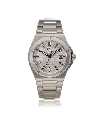 IWC Ingenieur Automatic 40 - 2026 box + papers | titanium grey date
