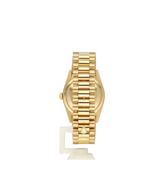 Rolex Day-Date 36 - 1999 + papers | yellow gold carousel - myriad diamond MOP President