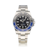Rolex GMT-Master II 40 - 2018 box + papers | Batman steel black - blue Oyster