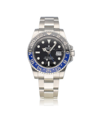 Rolex GMT-Master II 40 - 2018 box + papers | Batman steel black - blue Oyster