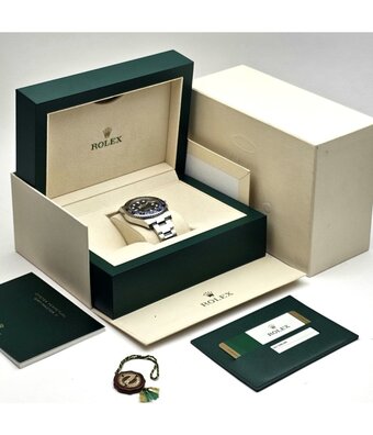 Rolex GMT-Master II 40 - 2018 box + papers | Batman steel black - blue Oyster