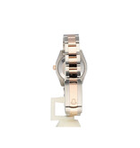 Rolex Datejust 31 NEW ROLEX SERVICE - 2019 B+P | steel - rose gold rare pink crystal diamond dia