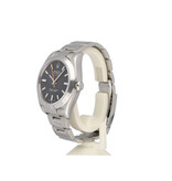 Rolex Milgauss 40 NEW ROLEX SERVICE - 2012 B+P | steel black domed orange Oyster