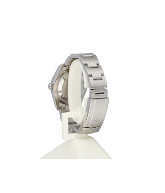Rolex Oyster Perpetual 34 - 2021 box + papers | steel silver domed Oyster