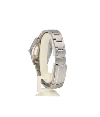 Rolex Oyster Perpetual 34 - 2021 box + papers | steel black domed Oyster