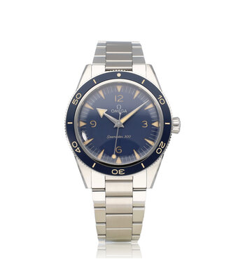 Omega Seamaster 300 41 NEW - UNWORN - 2025 B+P | steel blue