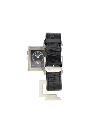 Jaeger-LeCoultre Reverso Grande Ultra Thin Duoface  NEW JLC STRAP - 2013 B+P | steel white - black | ref. 2