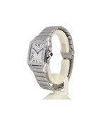 Cartier Santos de Cartier  Medium 2020 box + papers | steel silver | ref. 4075