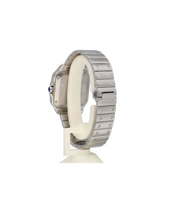 Cartier Santos de Cartier  Medium 2020 box + papers | steel silver | ref. 4075