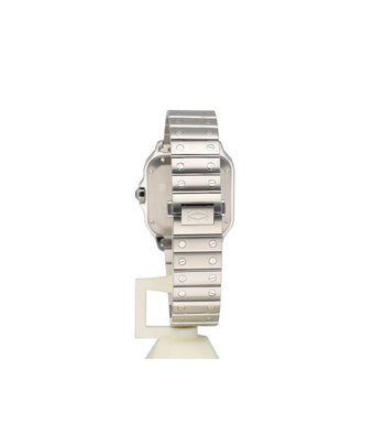 Cartier Santos de Cartier  Medium 2020 box + papers | steel silver | ref. 4075