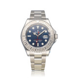 Rolex Yacht-master 40 steel blue - platinum 2020 box + papers