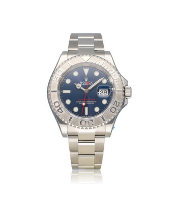 Rolex Yacht-master 40 steel blue - platinum 2020 box + papers