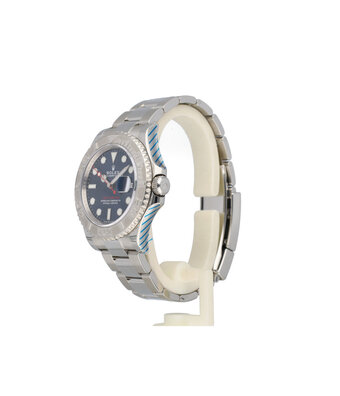 Rolex Yacht-master 40 steel blue - platinum 2020 box + papers