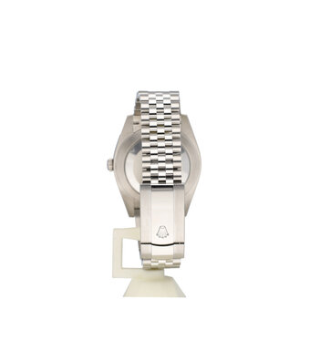 Rolex Datejust 41 - 2024 box + papers | silver index domed Jubilee