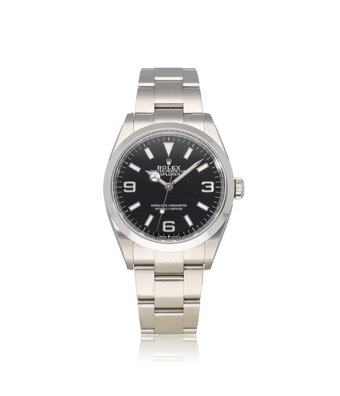 Rolex Explorer  36 - 2024 box + papers | steel black Oyster