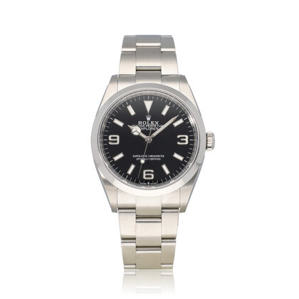 Explorer  36 - 2024 box + papers | steel black Oyster