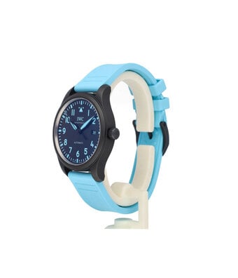 IWC Pilot's Watch Automatic George Russell 41 - 2026 B+P | Russell blue - tiffany - turquoise