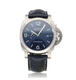 Panerai Luminor Marina 44 - 2025 B+P | steel blue alligator strap
