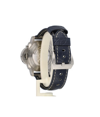 Panerai Luminor Marina 44 - 2025 B+P | steel blue alligator strap