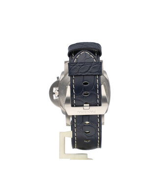 Panerai Luminor Marina 44 - 2025 B+P | steel blue alligator strap