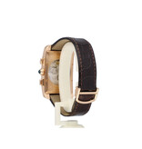 Cartier Tank Américaine SM yellow gold silver roman alligator leather 2009 B+P