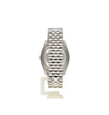 Rolex Datejust 36 NEW ROLEX SERVICE - 2009 B+P | steel - white gold diamond black Jubilee