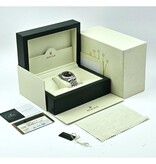 Rolex Datejust 36 NEW ROLEX SERVICE - 2009 B+P | steel - white gold diamond black Jubilee
