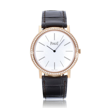 Altiplano Ultra thin 38 rose gold diamond factory bezel NEW / UNWORN 2026 box + papers