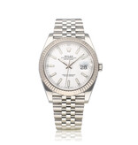 Rolex Datejust 41 - 2022 box + papers | steel white Jubilee