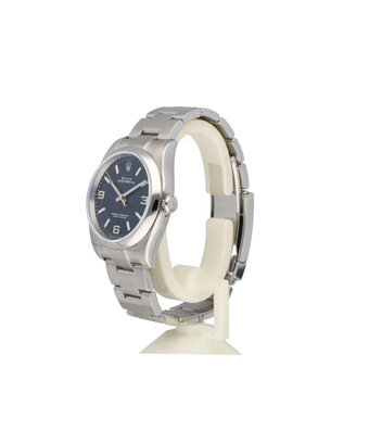 Rolex Oyster Perpetual  - 2018 box + papers | steel blue 369 Oyster