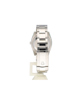 Rolex Date  34 NEW ROLEX SERVICE - 2011 B+P | steel - white gold pink diamond Oyster