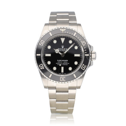 Submariner No Date 41 - 2023 + papers | steel black ceramic Oyster