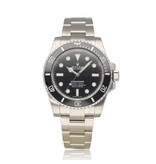 Rolex Submariner No Date 40 2017 + papers | steel black ceramic