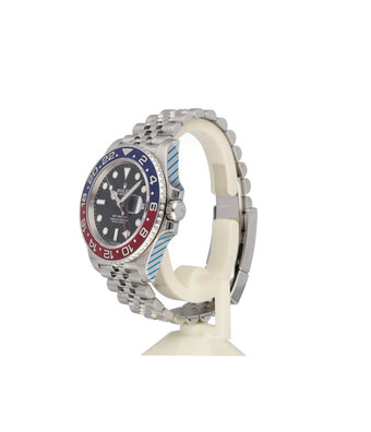 Rolex GMT-Master II 40 NEW ROLEX SERVICE - 2020 B+P | steel blue / red - Pepsi Jubilee ceramic J