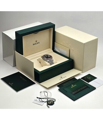 Rolex GMT-Master II 40 NEW ROLEX SERVICE - 2020 B+P | steel blue / red - Pepsi Jubilee ceramic J