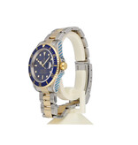 Rolex Submariner Date 40 NEW ROLEX SERVICE - 2000 B+P | steel - yellow gold blue - bluesy